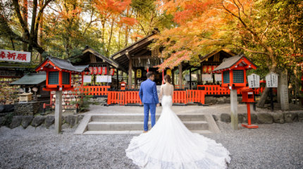 京都婚紗/嵐山楓葉婚紗